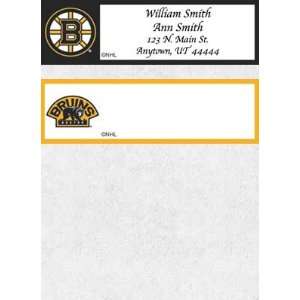  Boston Bruins(R) Address Labels