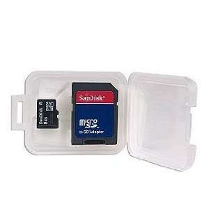  SanDisk 8GB MicroSDHC Memory Card (BULK) + MS Pro Duo PSP 