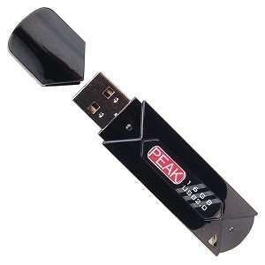  PEAK Hardware PEAK III 16GB USB 2.0 Flash Drive (Black 