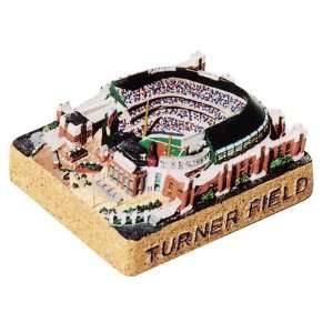 Turner Field Stadium Replica   Silver Series