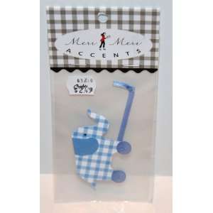  Meri Meri Accents Cute Blue Elephant Toy Accents Style 90 