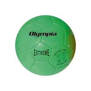  Soccer Ball   Olympia Extreme, Green, Size 5   Equipment 