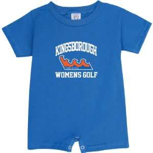   Wave Royal Blue Womens Golf Arch Baby Romper