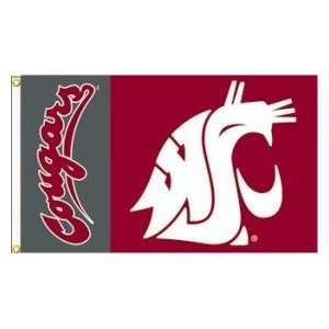  Washington State Cougars 3x5 Flag