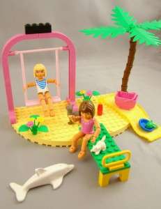 Lego_ Belville_ 2555_ Beach_ Play_ Set RARE Pink Lego_ for Girls 