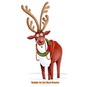  Rudolph the Red Nosed Reindeer Life Size Standup Poster 