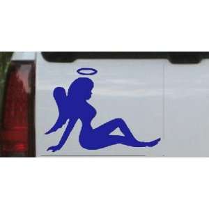 Sexy Mud Flap Women Angel with Halo Silhouettes Car Window Wall Laptop 