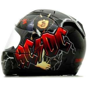  Rockhard AC/DC Highway to Hell Full Street Riding Helmet 