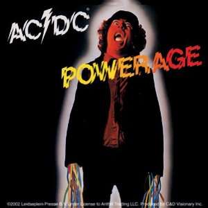  AC/DC Powerage Sticker S 1963 Toys & Games