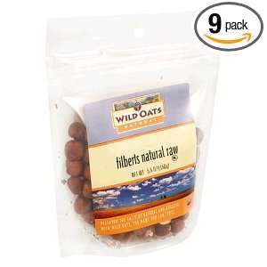 Wild Oats Natural Raw Filberts, 5.5 Ounce Bags (Pack of 9)