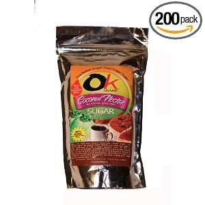 OK 100% pure & organic Coconut Nectar Sugar 4 PACK  