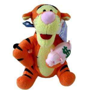  Winne the Pooh Tigger Plush Bank 10 Inch Toys & Games