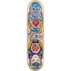  Cliche Andrew Brophy Resin 7 Tattoo Skateboard Deck   8 x 