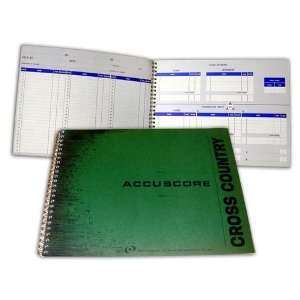  Accuscore Cross Country Scorebook