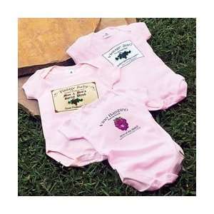 2007 PINK ONESIES 6 12 