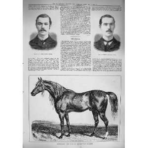  1884 Curry Oxford Pitman Copenhagen Horse Wellington