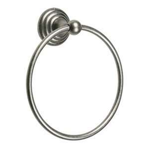  Rustic Pewter Cabrera Collection Towel Ring