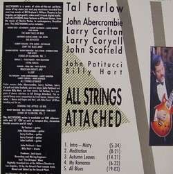 All Strings Attached ~ 5 JAZZ Guitarists RaRe Laserdisc  