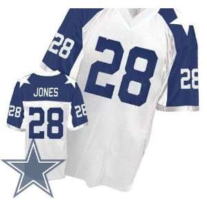  Dallas Cowboys 28# Felix Jones White Thanksgivings Jersey 