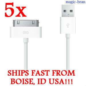   Charger Data Sync Charge Cord iPad 2 iPod iPhone 3 3GS 4 4S 5  