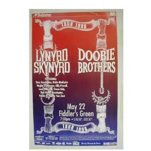  Lynyrd Skynyrd The Doobie Brothers Handbill Poster