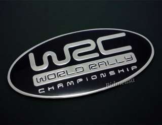 WRC Aluminum Emblem Badge Subaru Impreza WRX STI Rally  