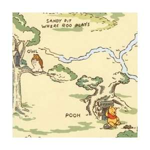   Disney Double Sided Paper 12X12 Pooh 100 Acre Woods; 25 Items/Order