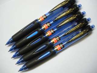 10 pcs Uni Ball POWER TANK ball point Pen 1.0mm Blue  