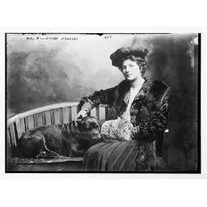  Mrs. Willoughby DEresby,with dog