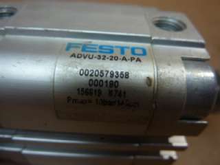 Festo Cylinder ADVU 32 20 A PA, .75 Stroke #32309  