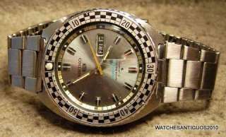 VINTAGE MEGA RARE SEIKO 5 SPORTS WATER 70 PROOF AUTOMATIC WATCH MENS 