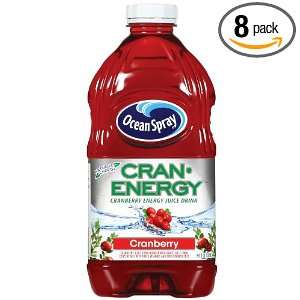 Ocean Spray Cran Energy Cranberry Lift, 64 Ounce Bottles (Pack of 8)