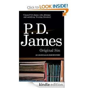 Original Sin P. D. James  Kindle Store