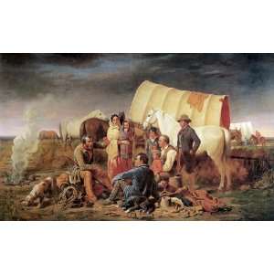   PRAIRIE BY WILLIAM TYLEE RANNEY CANVAS REPRODUCTION