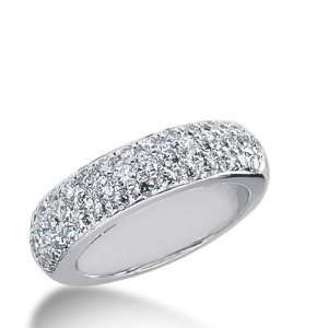  46 Round Brilliant Diamonds 0.60 ctw. 267WR1130PLT   Size 10 Jewelry