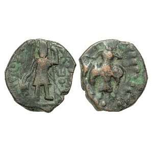  Kushan Empire, Vasu Deva I, c. 195   225 A.D.; Bronze Unit 