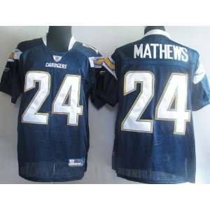   Blue NFL San Diego Charger Football Jersey Sz54