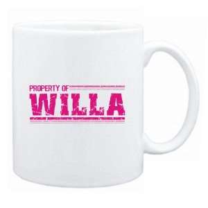  New  Property Of Willa Retro  Mug Name