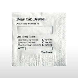  Cabbie Napkins Patio, Lawn & Garden