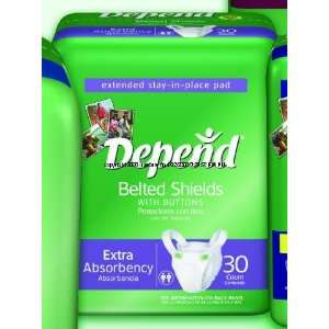  Depend Belted Shields