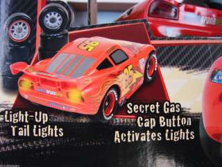   Lightning McQueen Tire Changing World Grand Prix Light Up Racing