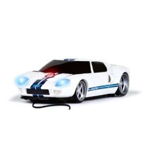  Wired Mouse   Ford GT White with Blue Stripes Electronics