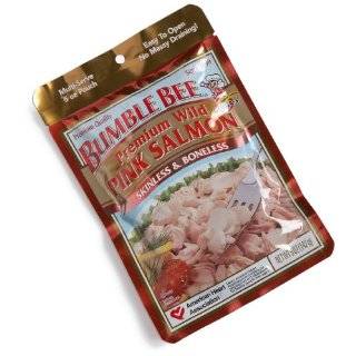 Bumble Bee Foods Wild Pink Salmon, Skinless & Boneless, 5 Ounce 