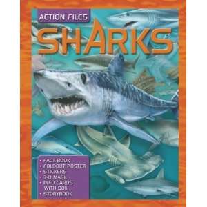    Action Files Sharks [Spiral bound] Camilla de la Bedoyere Books