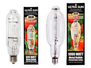 Ultra Sun 600 Watt Metal Halide MH Conversion Grow Bulb  