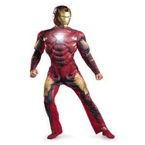  Iron Man 2 Mark VI Deluxe Light Up Deluxe Mens Toys 