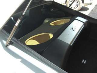 Nissan 350Z   Custom Sub Box Subwoofer Enclosure (2 12)   Concept 