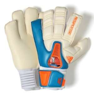  Adidas Response Wrist Control Goalkeeper Gloves White/blue 