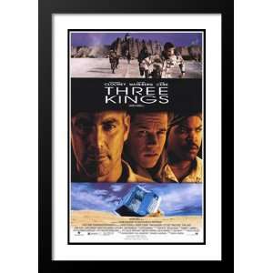 Three Kings 32x45 Framed and Double Matted Movie Poster   Style A 