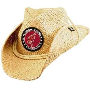  Florida State Seminoles (FSU) Straw Cowboy Hat
